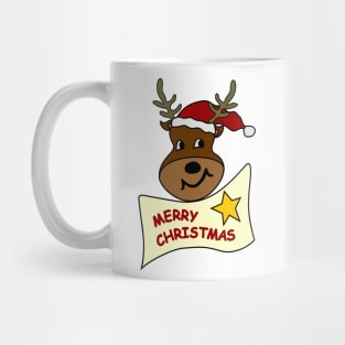 Reindeer Christmas Spirit Mug